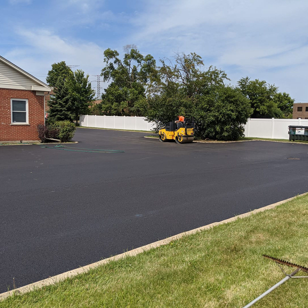 Carol Stream parking lot paving company